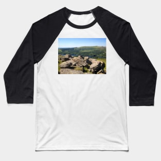 Sheeps Tor, Dartmoor Baseball T-Shirt